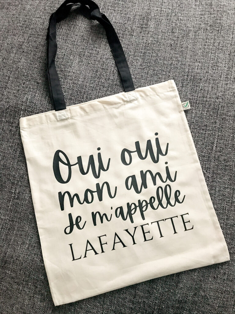 Oui Oui Mon Ami Je M Appelle Lafayette Meaning